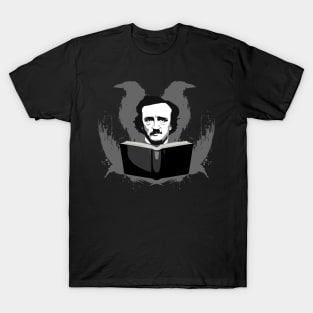 Edgar Allan Poe Ravens Inkblot T-Shirt